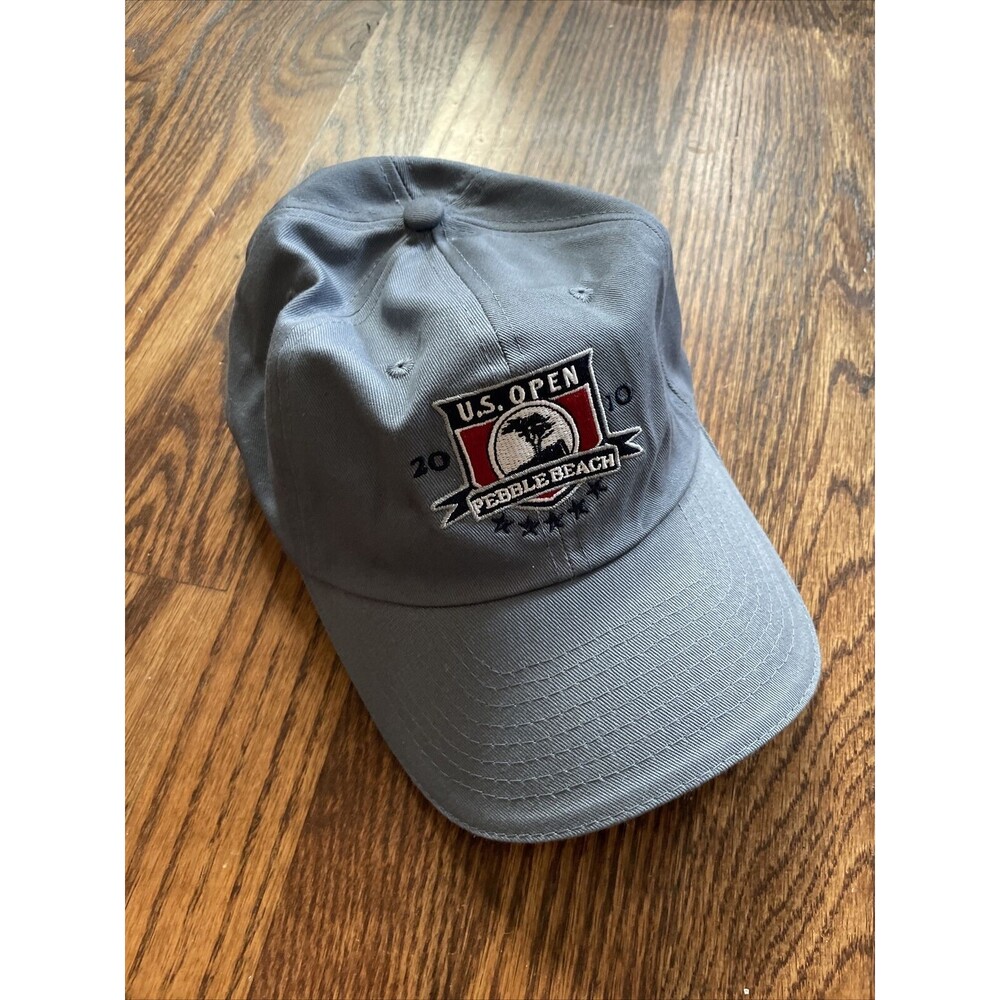 2010 US Open Pebble Beach Men's Hat Grey Adjustable Strapback Baseball Cap